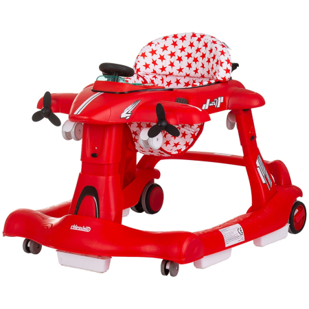 Premergatoare si antepremergatoare - Premergator Chipolino Airplane 3 in 1 red