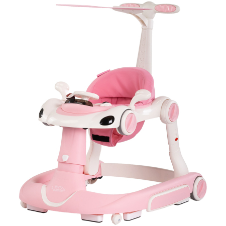 Premergatoare si antepremergatoare - Premergator Chipolino Happy Walker 5 in 1 pink