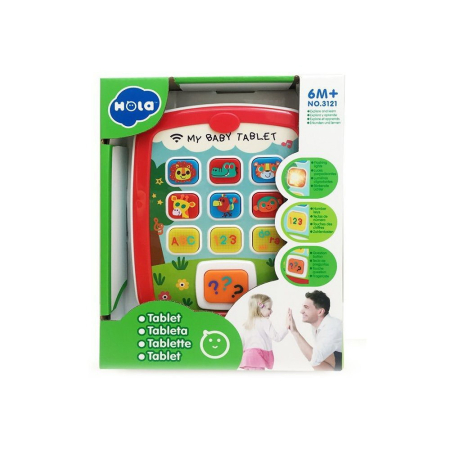 Jucarii tip Montessori - PRIMA MEA TABLETA CU MUZICA SI LUMINI