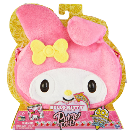 Papusi, plusuri, zane si figurine - PURSE PETS HELLO KITTY SI PRIETENII MY MELODY