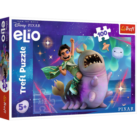 Noutati - PUZZLE TREFL 100 DISNEY PIXAR ELIO SI AVENTURA SPATIALA