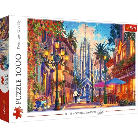 Puzzle si jocuri de construit - PUZZLE TREFL 1000 BARCELONA