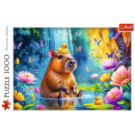 PUZZLE TREFL 1000 CAPYBARA [2]