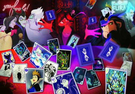 PUZZLE TREFL 1000 DISNEY VILLAINS DOAR CARTILE BUNE [1]