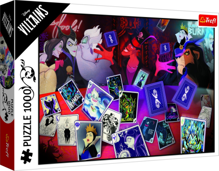 Noutati - PUZZLE TREFL 1000 DISNEY VILLAINS DOAR CARTILE BUNE
