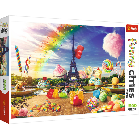 Puzzle si jocuri de construit - PUZZLE TREFL 1000 DULCIURI LA PARIS