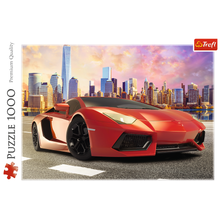PUZZLE TREFL 1000 LAMBORGHINI ROSU [2]