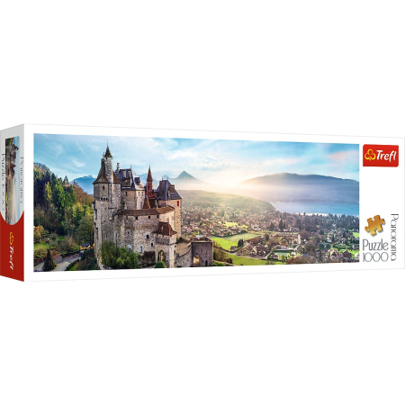 Noutati - PUZZLE TREFL 1000 PANORAMA CASTELUL MENTHON