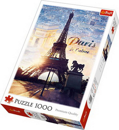 Puzzle si jocuri de construit - PUZZLE TREFL 1000 PARIS IN ZORI