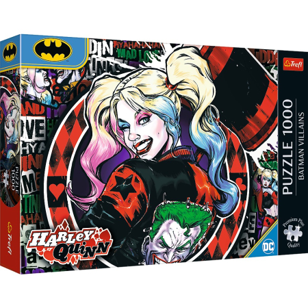 Promotii - PUZZLE TREFL 1000 PREMIUM PLUS HARLEY QUINN