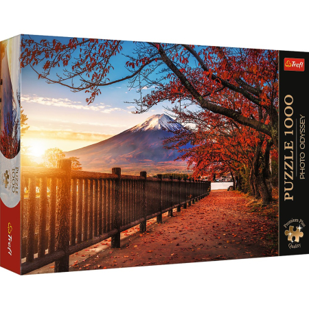 Promotii - PUZZLE TREFL 1000 PREMIUM PLUS PHOTO ODYSSEY MUNTELE FUJI JAPONIA