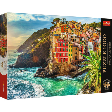 Jucarii - PUZZLE TREFL 1000 PREMIUM PLUS PHOTO ODYSSEY ORASUL RIOMAGGIORE