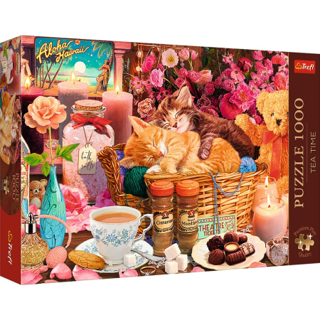Promotii - PUZZLE TREFL 1000 PREMIUM PLUS TEA TIME TOATE LUCRURILE BUNE