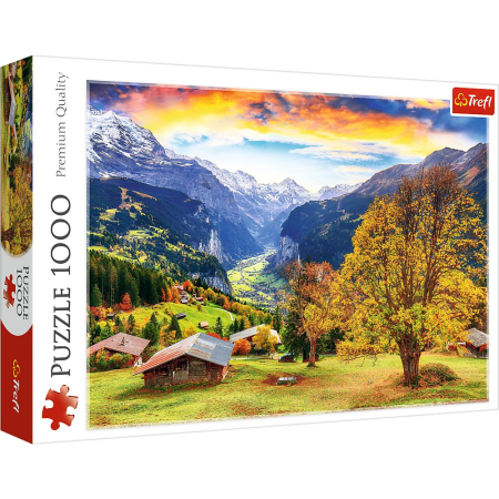 Noutati - PUZZLE TREFL 1000 SAT ALPIN PITORESC