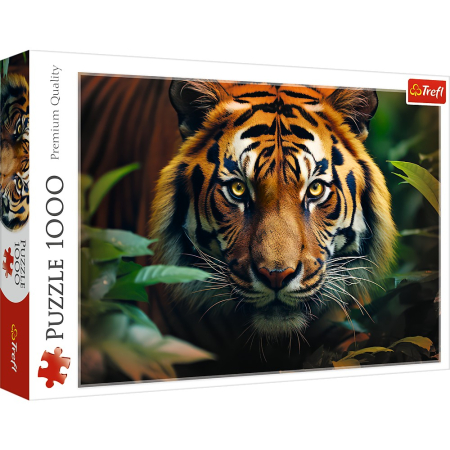 Noutati - PUZZLE TREFL 1000 TIGRU SALBATIC