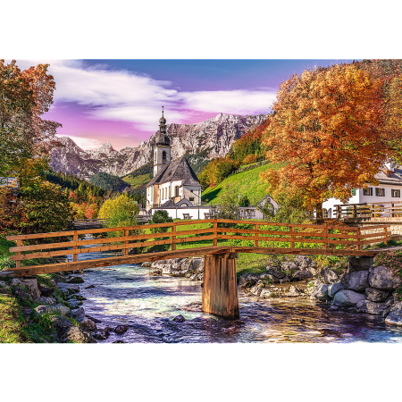 PUZZLE TREFL 1000  TOAMNA IN BAVARIA [1]