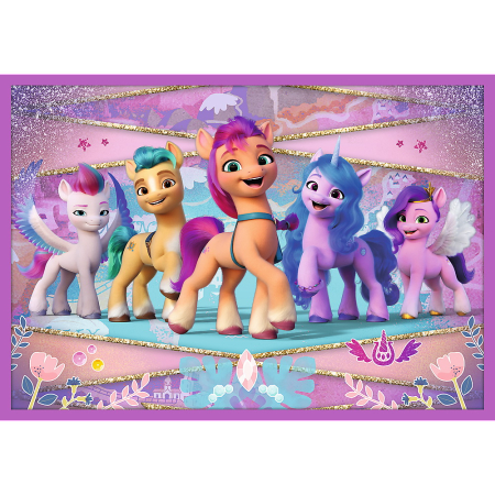 PUZZLE TREFL 10IN1 MY LITTLE PONY -  PONEII STRALUCITORI [3]