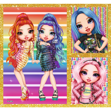 PUZZLE TREFL 10IN1 RAINBOW HIGH PAPUSILE FASHION [6]