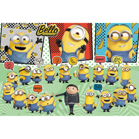 PUZZLE TREFL 160 MINIONII AVENTURA MINIONILOR [1]