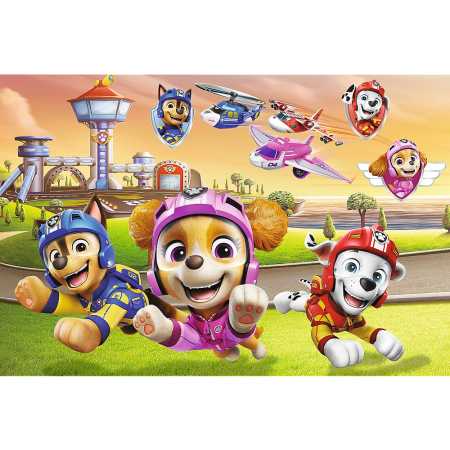 PUZZLE TREFL 160 PATRULA CATELUSILOR ECHIPA DE SALVARE AERIANA [1]