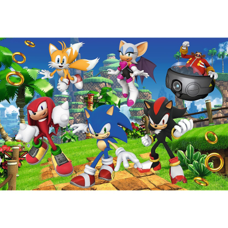 PUZZLE TREFL 160 SONIC SI PRIETENII [1]