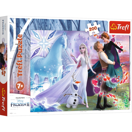 Puzzle si jocuri de construit - PUZZLE TREFL 200 FROZEN2 UNIVERSUL MAGIC
