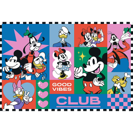 PUZZLE TREFL 2X200 DISNEY MICKEY MOUSE TIMP CU PRIETENII [1]