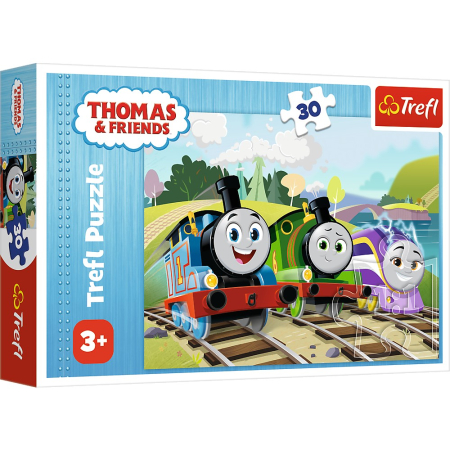 Puzzle si jocuri de construit - PUZZLE TREFL 30 THOMAS SI PRIETENII