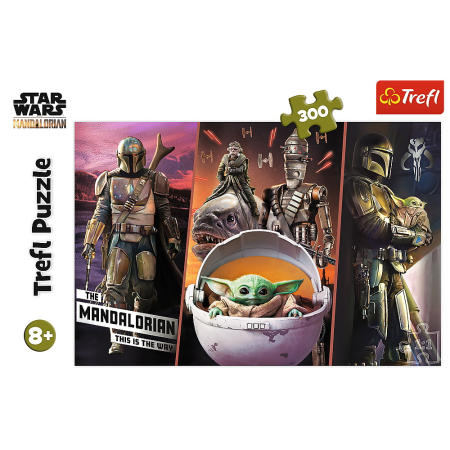 PUZZLE TREFL 300 STAR WARS MANDALORIANUL [2]