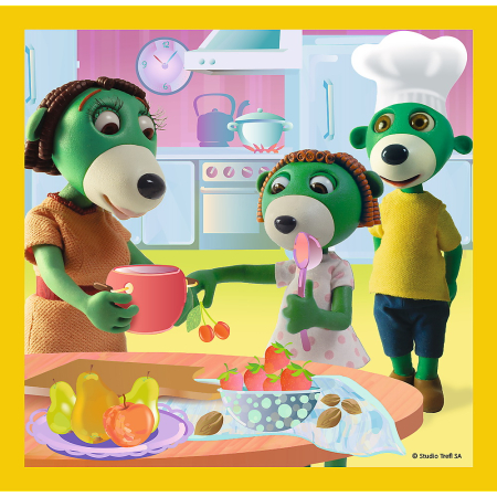 PUZZLE TREFL 3IN1 DISTRACTIE IN FAMILIA TREFILIKI [2]