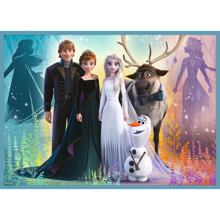 PUZZLE TREFL 4IN1 FROZEN 2 UIMITOAREA LUME DISNEY [4]