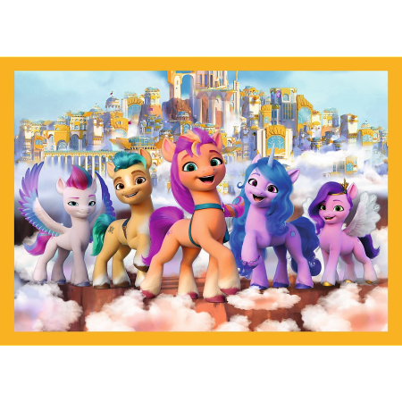 PUZZLE TREFL 4IN1 MY LITTLE PONY SA CUNOASTEM PONEII [4]