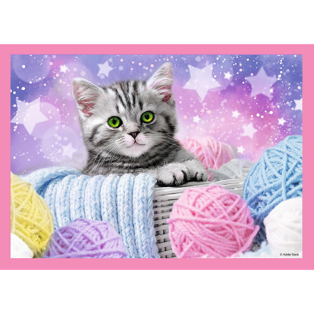 PUZZLE TREFL 4IN1 PISICUTELE DRAGALASE [3]