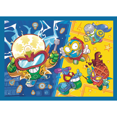 PUZZLE TREFL 4IN1 SUPER THINGS SUPER ACTIUNEA [3]
