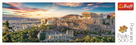 PUZZLE TREFL 500 PANORAMA ACROPOLIS ATENA [2]