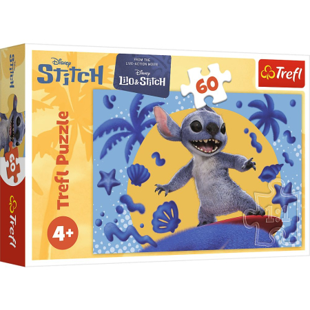 Noutati - PUZZLE TREFL 60 DISNEY LILO SI STITCH O ZI CU STITCH