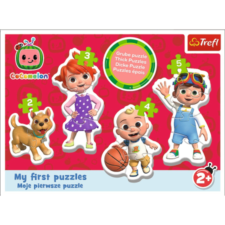 PUZZLE TREFL BABY CLASIC COCOMELON LA JOACA 14 PIESE [5]