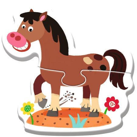 PUZZLE TREFL BABY CLASIC LA FERMA 14 PIESE [1]