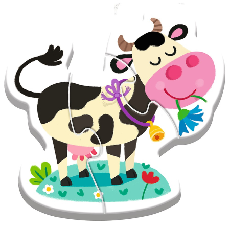 PUZZLE TREFL BABY CLASIC LA FERMA 14 PIESE [2]