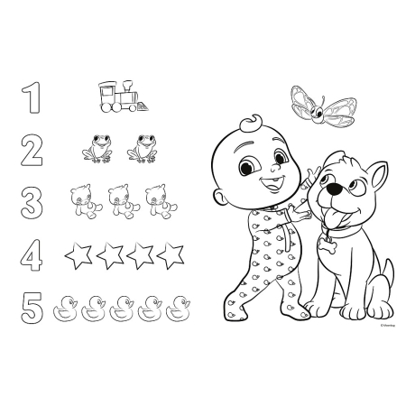 PUZZLE TREFL PRIMO SUPER GIANT 15 COCOMELON [2]