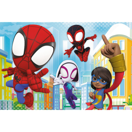 PUZZLE TREFL PRIMO SUPER SHAPE XXL 60 SPIDEY [1]