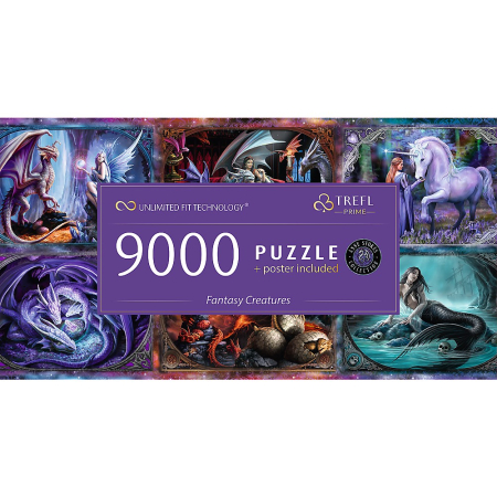 PUZZLE TREFL UFT 9000 ANNE STOKES COLLECTIONS CREATURI FANTASTICE [4]
