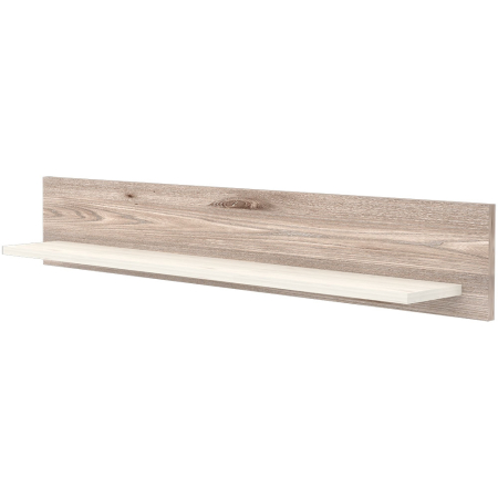 Birou copii - Raft de perete Hubners Sofia 80 cm crem nisip