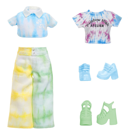 RAINBOW HIGH WATERCOLOR CREATE PAPUSA OCHI VERZI [6]