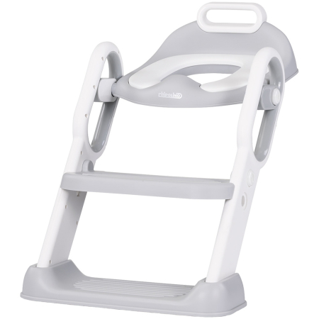 Olite - Reductor toaleta cu scara Chipolino Flippy grey
