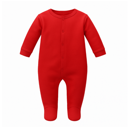 Salopete - Salopeta bebelus, Bumbac pieptanat, Rosie