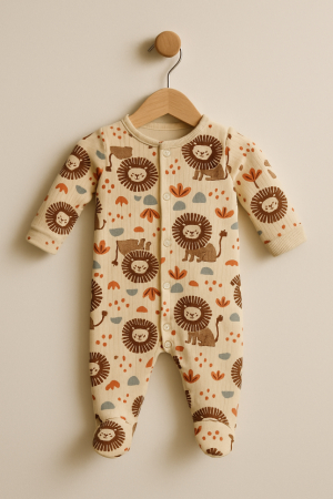 Salopete - Salopeta din bumbac, 0-3 luni, Leut