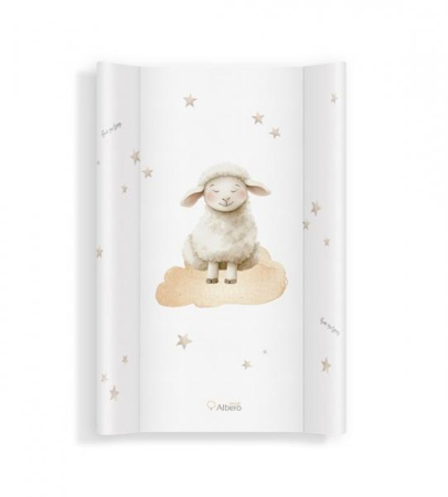 Patut bebe - Saltea de infasat bebe cu intaritura 70x47,5 Klups 447 Sleeping Sheep