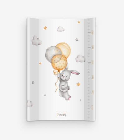 Saltea de infasat - Saltea de infasat bebe cu intaritura 70x47,5 Klups Bunny 420