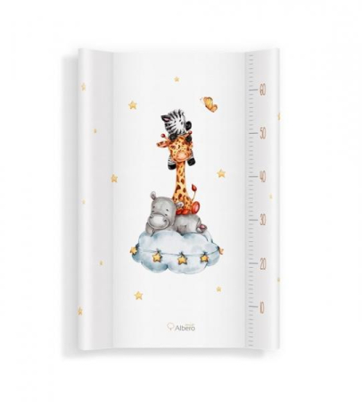 Patut bebe - Saltea de infasat bebe moale 70x47,5 Safari Team 424